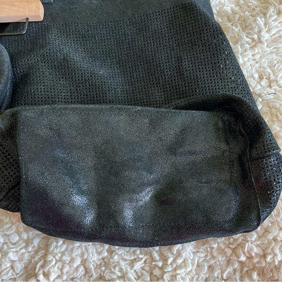 Anthropologie Moda Luxe black leather bag - Picture 3 of 9